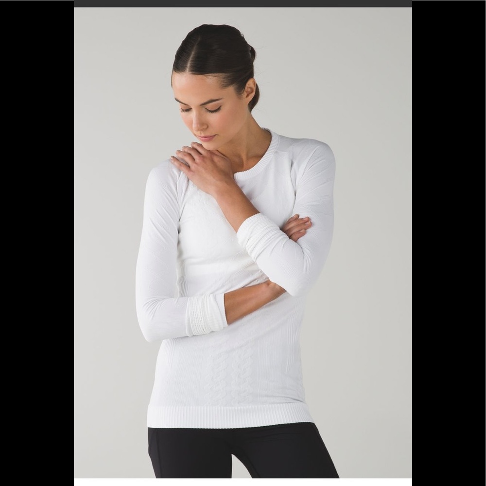 Lululemon Rest Less Pullover
Heathered White